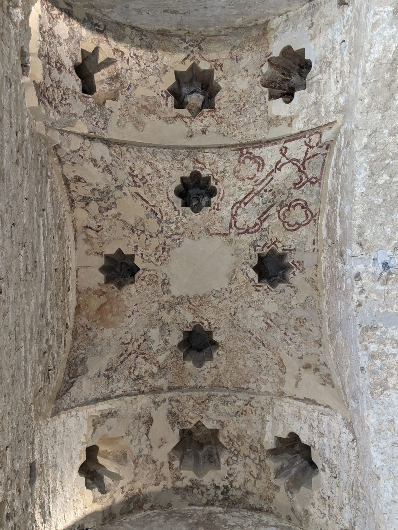 Star-shaped windows are typical of hammams.