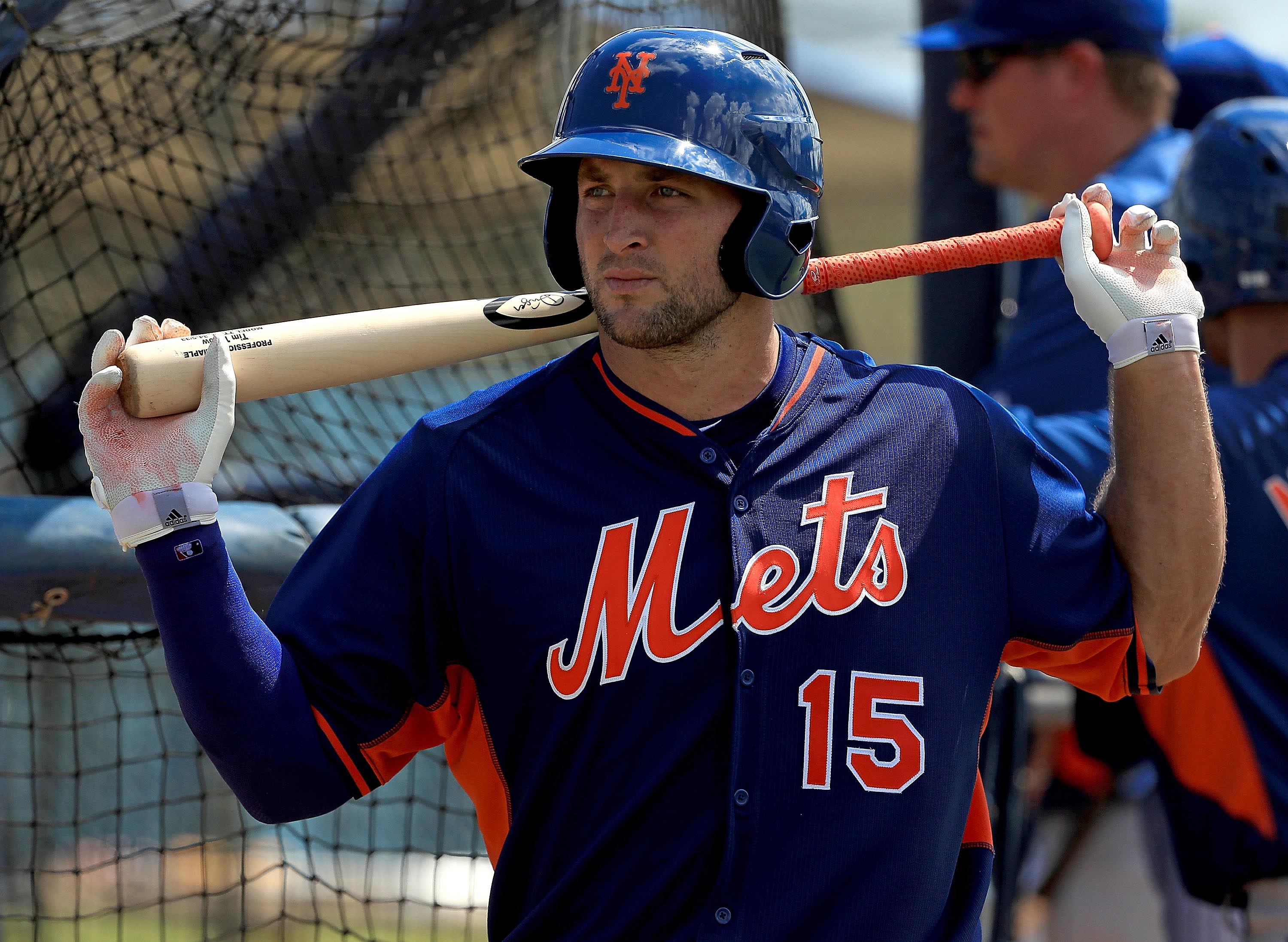 Mets send Tim Tebow to minor-league camp - Newsday