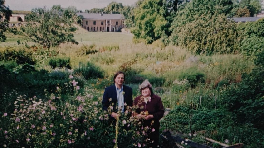 The two friends met for the first time in person in 2003, years after they'd first starting writing letters.