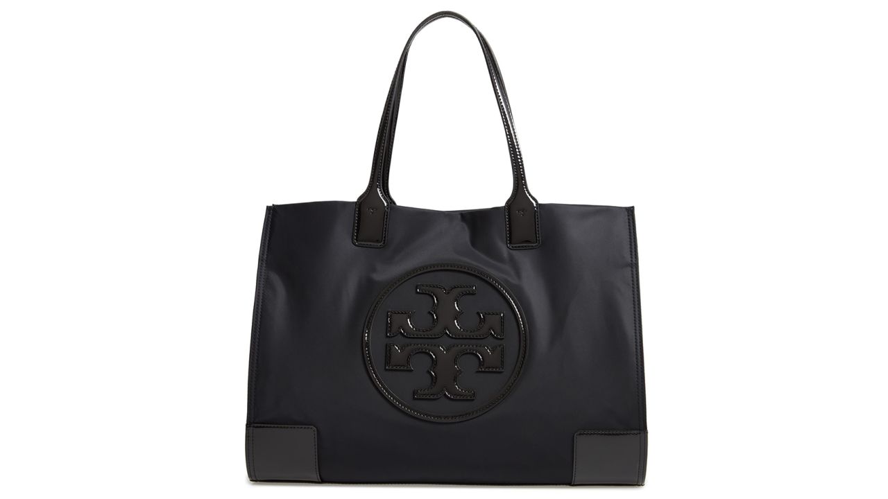 Tory Burch Ella Patent Nylon Tote