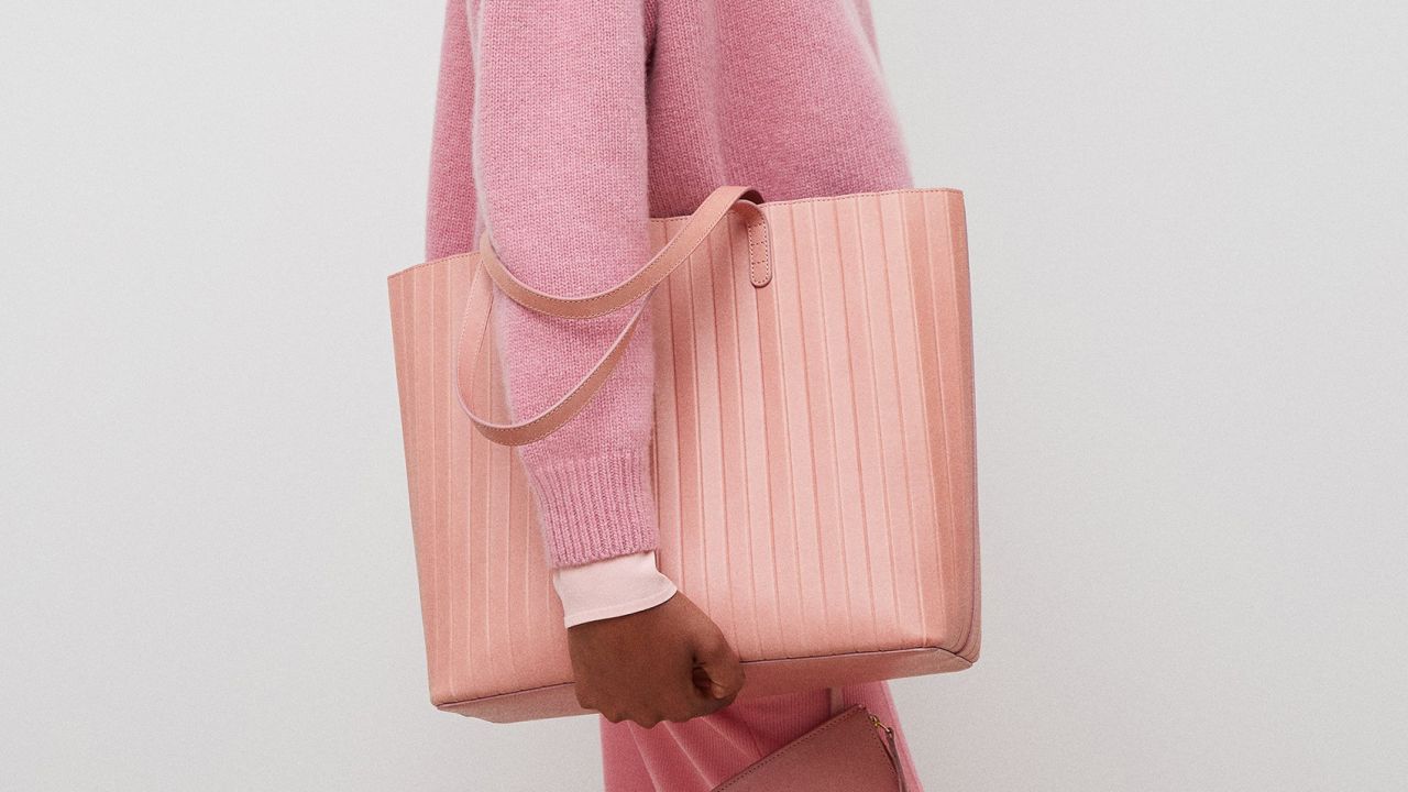 Mansur Gavriel Pleated Tote