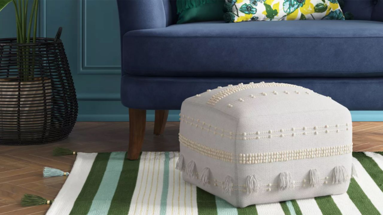 Opalhouse Lory Textured Pouf