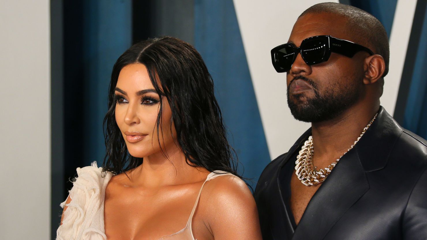 Kim Kardashian and Kanye West, here in 2020, are in the process of divorcing.