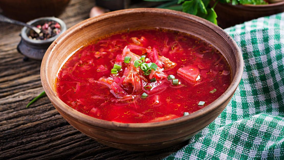 Borscht is beloved in Ukraine and across Eastern Europe.