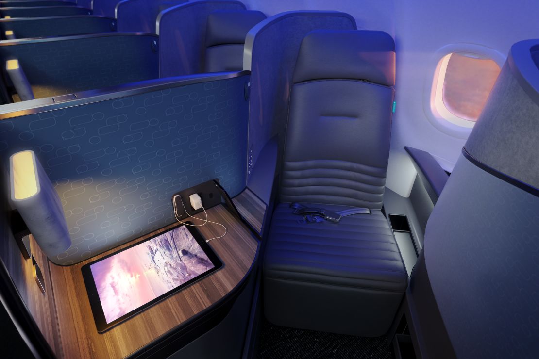 There will be 22 Mint Suites behind the two Mint Studios in JetBlue's new transatlantic business class.