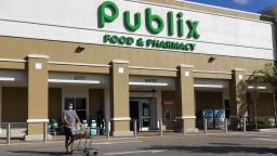 DELRAY BEACH, FLORIDA - JANUARY 29: A Publix Food & Pharmacy store where COVID-19 vaccinations were being administered on January 29, 2021 in Delray Beach, Florida.  Florida Gov. Ron DeSantis announced recently that COVID-19 vaccine will be available by appointment only at all Publix pharmacies located in Palm Beach County and other select locations across the state. (Photo by Joe Raedle/Getty Images)