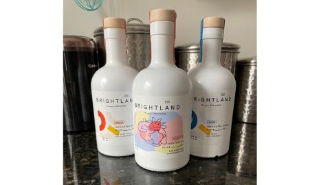Brightland's Awake, Alive and Rosette bottles