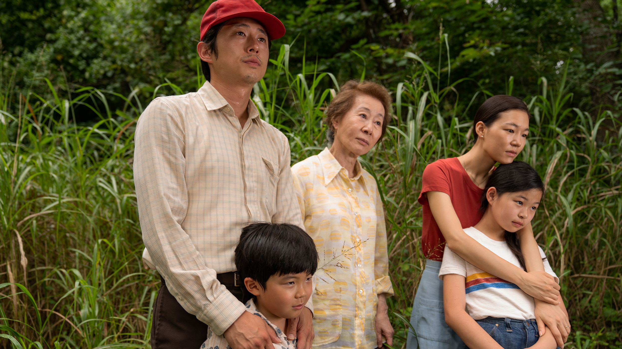 "Minari" takes place in Arkansas, and the family at the heart of the story speaks Korean for much of the movie. That made the American film ineligible for best picture at the Golden Globes.