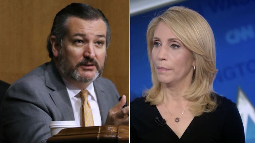 Dana Bash Ted Cruz split