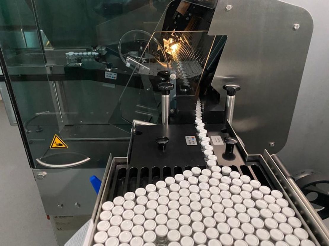 Millions of doses of Sputnik V are already being produced each month at the Generium Pharmaceutical plant.