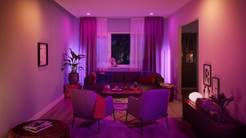 Philips Hue White & Color Ambiance A19 LED Starter Kit