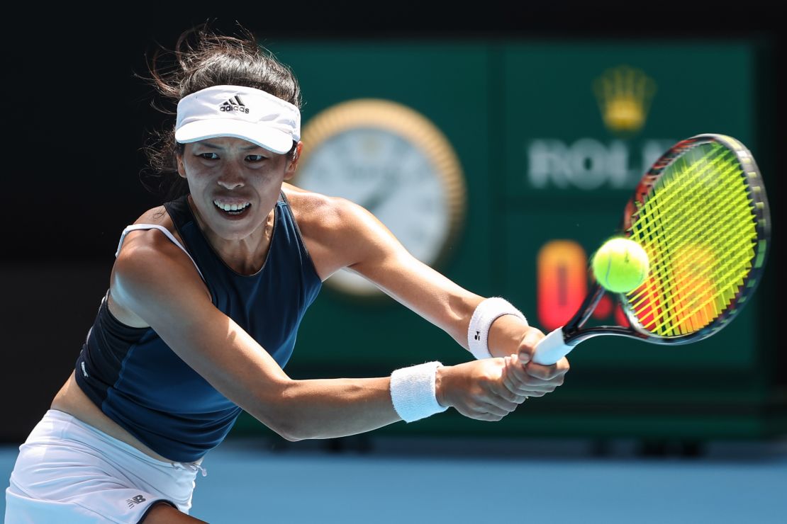 Hsieh Su-Wei reached the quarterfinals of the Australian Open. 