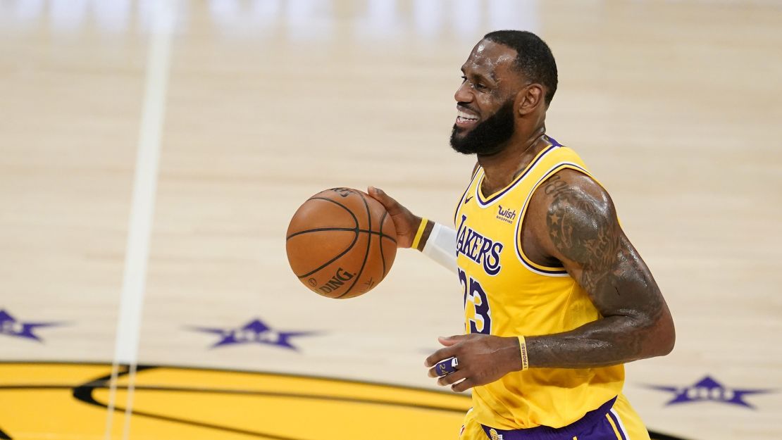 As a prominent sporting voice in 2020, LeBron James inspired both on and off the court. 