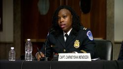 capitol police captain carneysha mendoza senate hearing