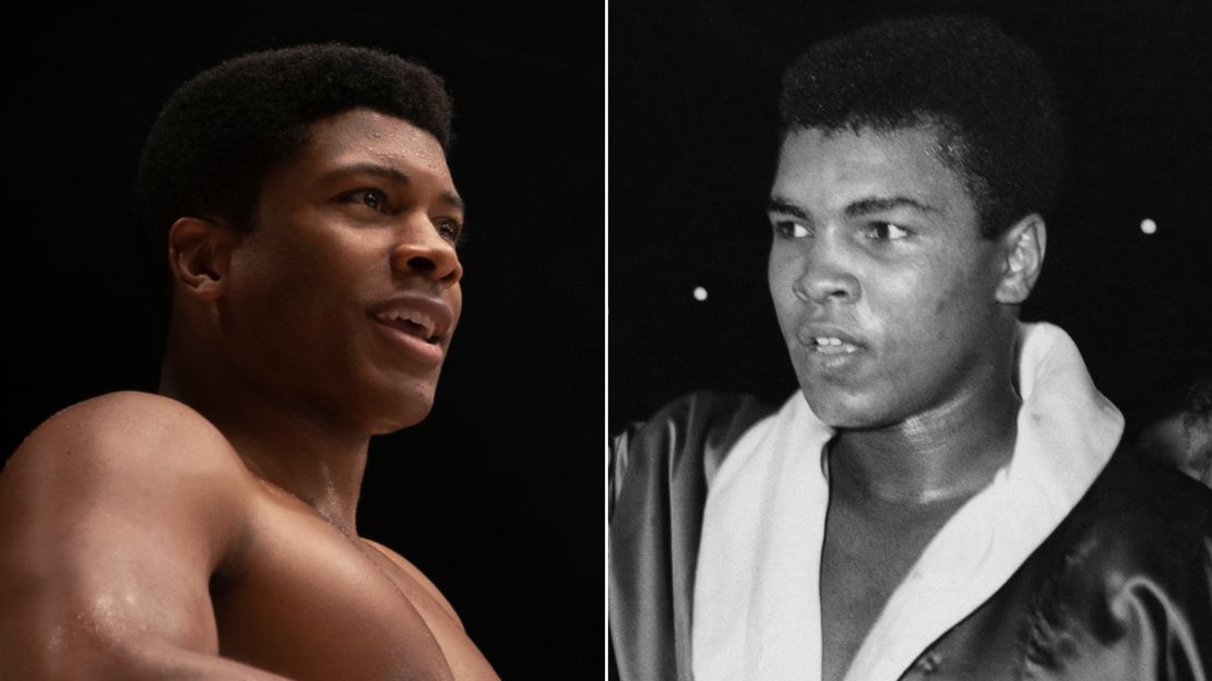 Eli Goree plays a young Cassius Clay in the movie.