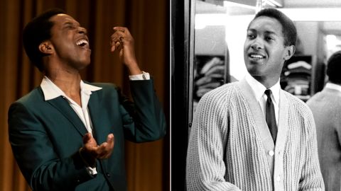 Leslie Odom Jr. as Sam Cooke. Odom is nominated for an Oscar for his performance.
