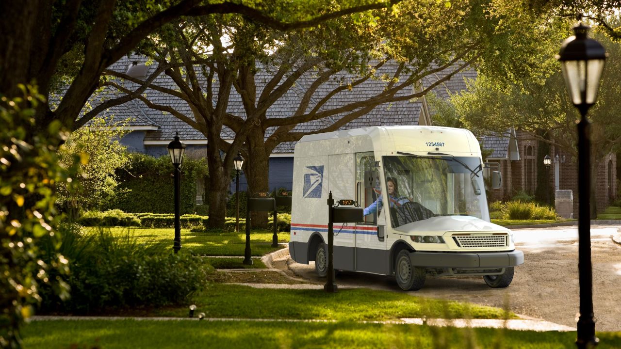 The US Postal Service unveiled its next generation delivery vehicle Tuesday. It is due to start delivering mail and packages in 2023.