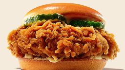 Burger King new chicken sandwich 2021