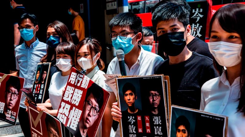 Продемократичните лидери на Хонконг дават последна защита, тъй като знаковият процес за националната сигурност наближава своя край