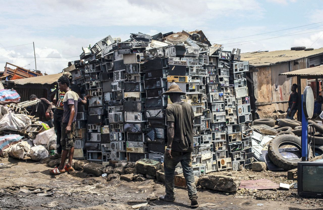 Although many second-hand appliances could be refurbished and repurposed across the world, they are often categorized as e-waste and exported illegally disguised as scrap metal, according to the GEM report.