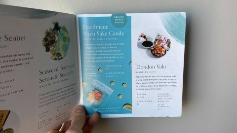 Bokksu booklet