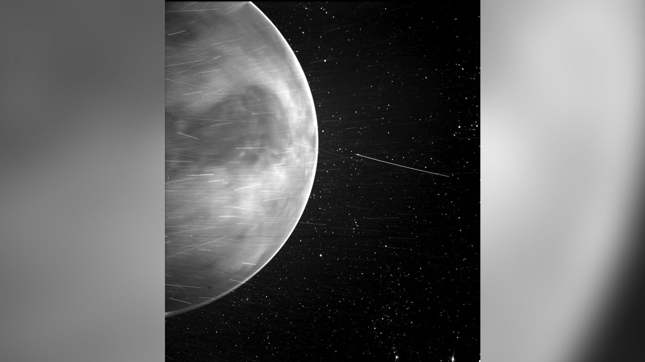 The Parker Solar Probe's WISPR instrument captured this view of Venus in July 2020.