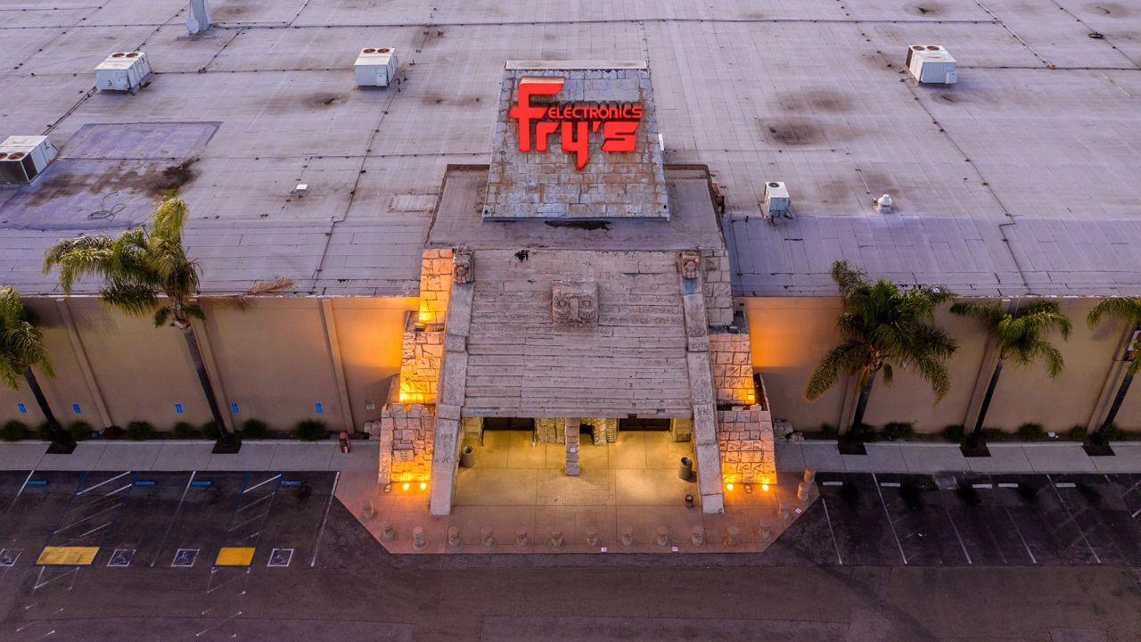 Fry's Electronics store FILE - stock