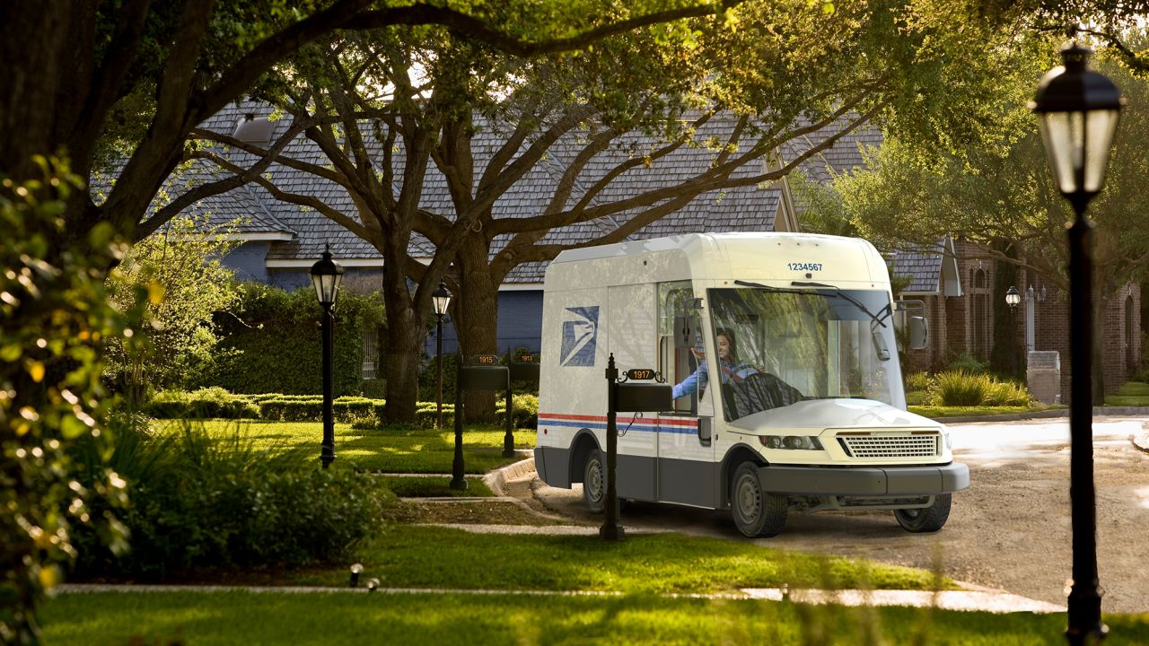 USPS new truck 2021