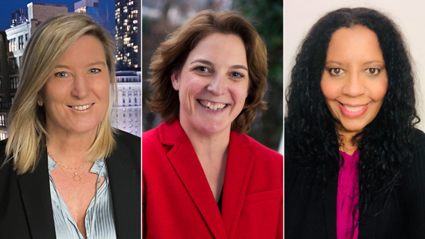 Longtime Democratic strategists Sarah Callahan Zusi (from left), Mindy Myers and Tracey Lewis are launching their own media firm -- a rarity in what's still a male-dominated profession.