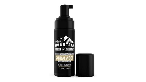 Rocky Mountain Barber Company Foaming Sandalwood Beard Wash