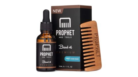 Prophet and Tools Beard Oil and Comb