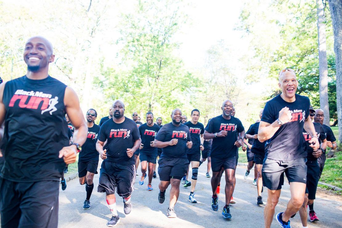 Black Men Run has members in major cities nationwide who accompany each other during runs.