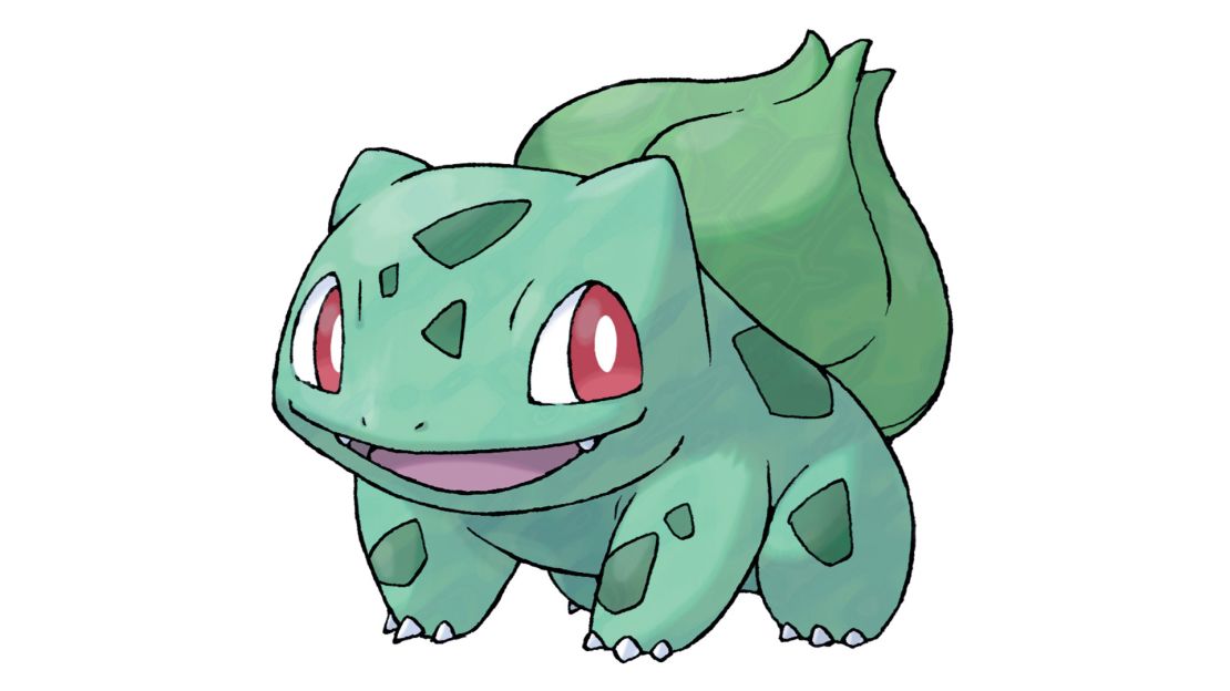 Bulbasaur, one of the most recognizable Pokémon from the first generation. 