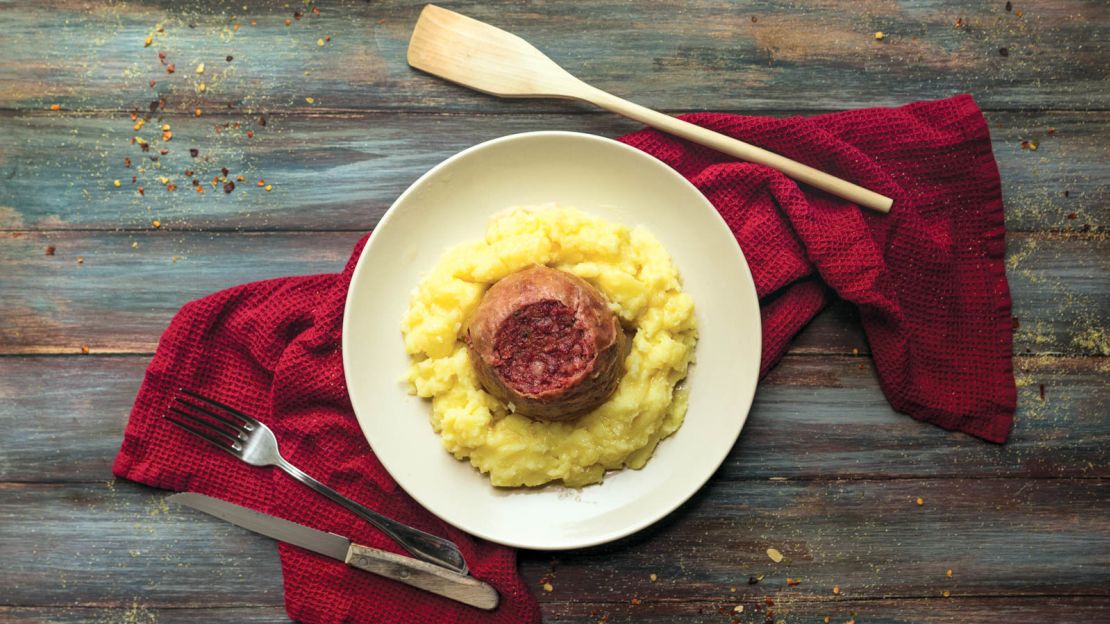 Salama da sugo, a centuries-old sausage and mash.