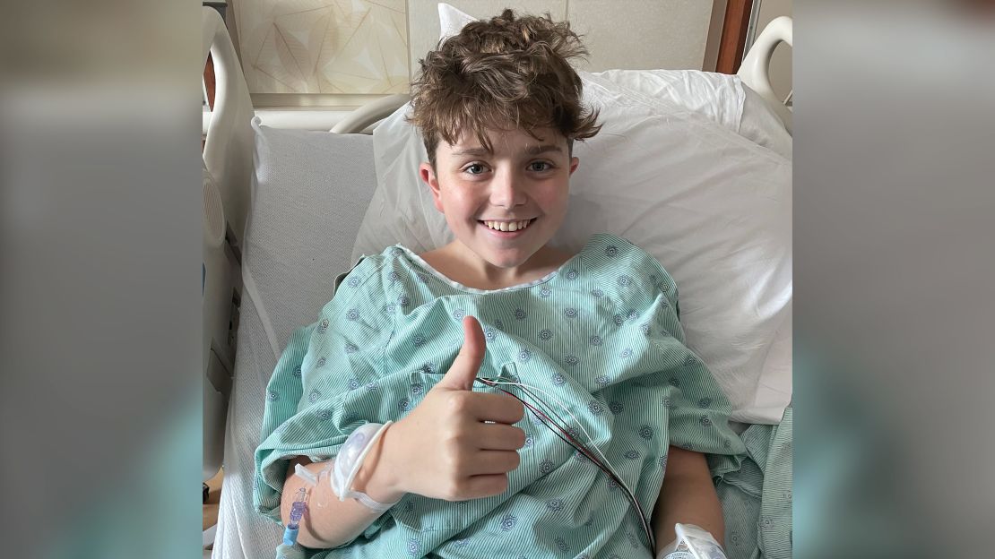 Nolan Dunn got sick with MIS-C in February. He was part of a surge in cases seen at children's hospitals around the country.