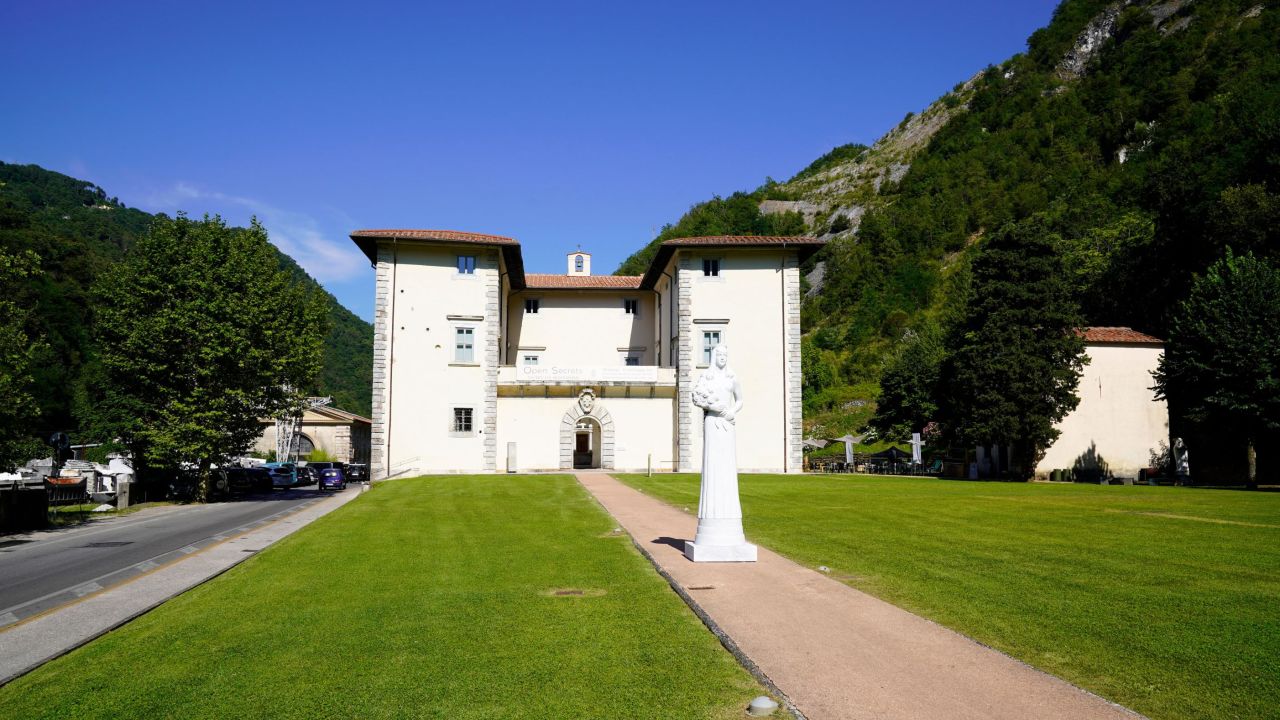 The Medici villa at Seravezza, one of the locations for the Uffizi Diffusi.
