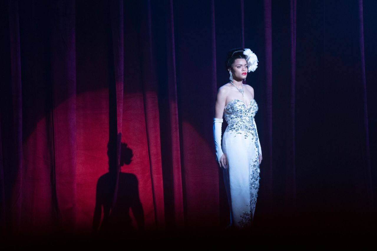<strong>Best actress in a motion picture — drama:</strong> Andra Day, "The United States vs. Billie Holiday"