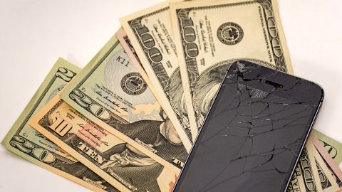 Even if your screen is cracked, your repair is covered under Amex's new cell phone protection benefit.