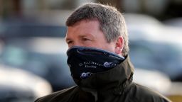Trainer Gordon Elliott at Navan racecourse. Picture date: Sunday February 21, 2021. (Photo by Niall Carson/PA Images via Getty Images)