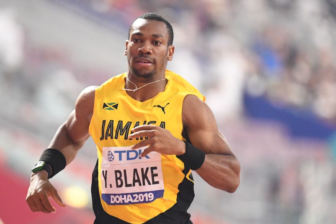 Jamaica's Yohan Blake says he will not take the vaccine. 