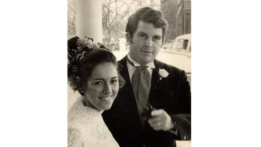 <strong>Spontaneous wedding: </strong>Tyler proposed to Jocelyne the night they met, but they didn't know each other well. He then proposed again a few months later and they were married in March 1971.