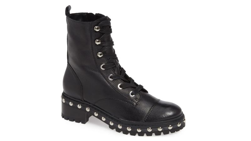 black womens boots with studs