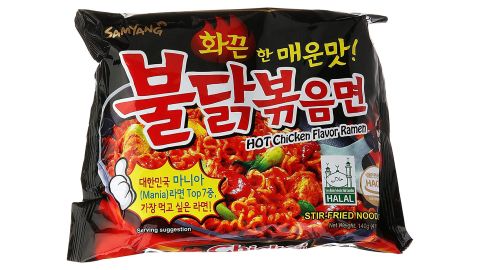 Samyang Spicy Chicken Roasted Noodles, 5-Pack
