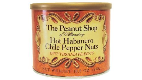 The Peanut Shop of Williamsburg Hot Habanero Chile Pepper Nuts