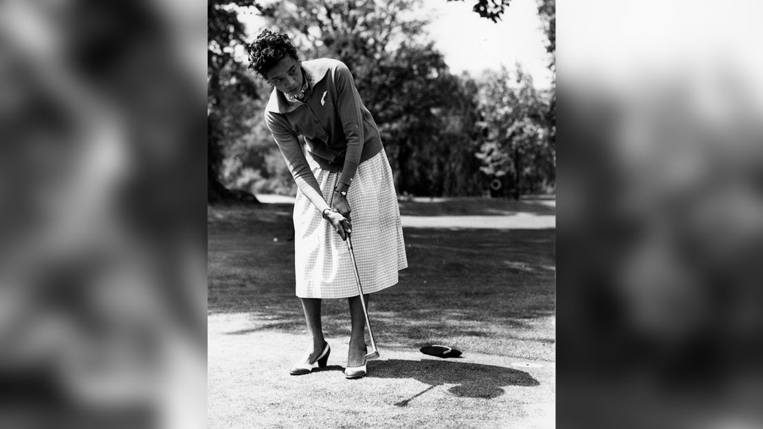 At the age of 36 Althea Gibson made history after becoming the first African American golfer to earn status on the LPGA Tour. She was also known for her seminal tennis career.
