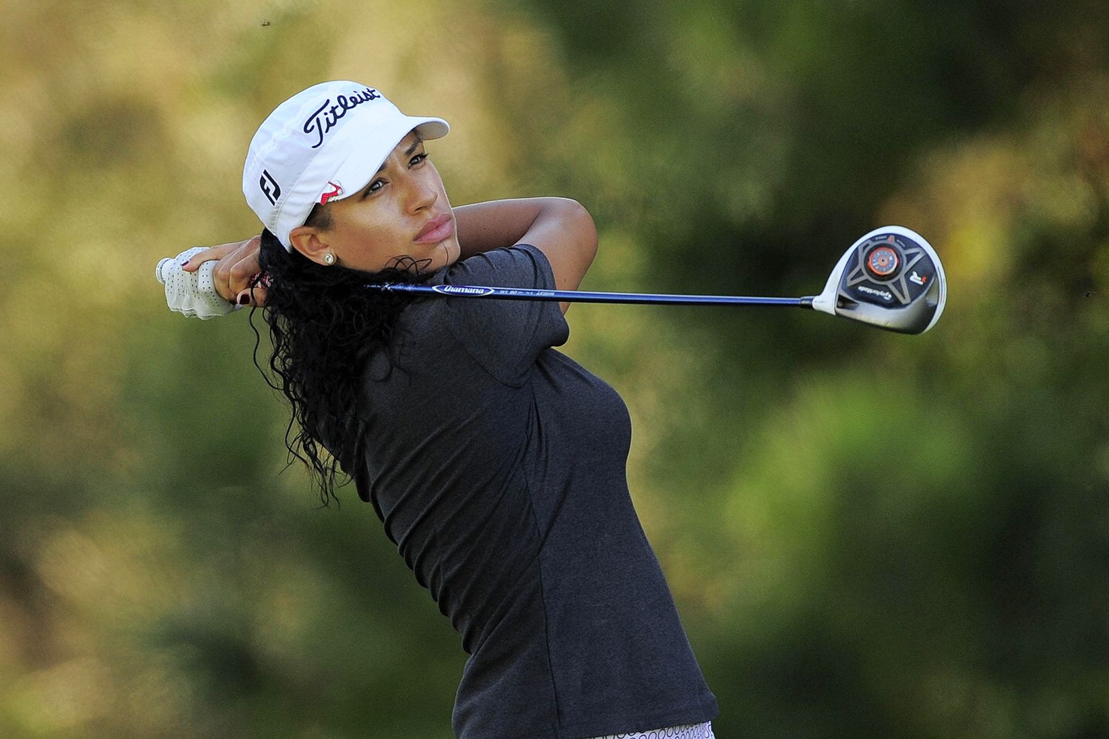 There's a dearth of Black players on the LPGA Tour. This woman