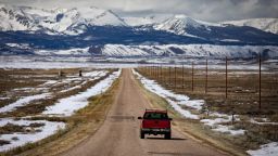 Some rural counties, especially those located between the Mississippi River and the Rocky Mountains like Colorado's Jackson County, lack brick-and-mortar pharmacies capable of administering the covid vaccines. People living in such "pharmacy deserts" may have to drive long distances — twice — to get the protective shots. (Kyle Spradley for KHN)