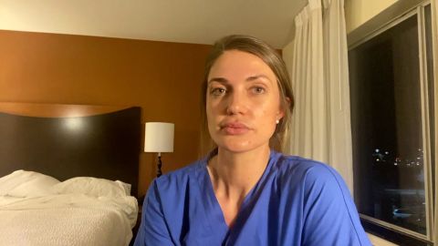 Texas ICU nurse Brittany Smart speaks with CNN's Chris Cuomo on Tuesday, March 2.