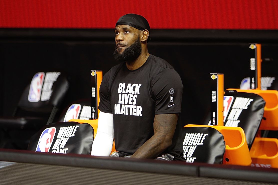 Like Ali, NBA star LeBron James has been outspoken on political and social issues.