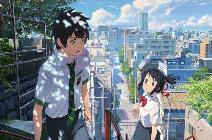 <strong>"Your Name" (directed by Lee Isaac Chung) --</strong> One of the most celebrated anime films in recent years is getting a live action remake by one of this year's most acclaimed directors. Makoto Shinkai's 2016 body-swap romance (pictured) <a href="index.php?page=&url=https%3A%2F%2Fdeadline.com%2F2020%2F09%2Flee-isaac-chung-paramount-and-bad-robot-your-name-1234579603%2F" target="_blank" target="_blank">will be reimagined </a>by Chung, the writer/director of "Minari," with J.J. Abrams producing. The beloved original grossed a whopping <a href="index.php?page=&url=https%3A%2F%2Fwww.boxofficemojo.com%2Frelease%2Frl842957825%2Fweekend%2F" target="_blank" target="_blank">$234 million</a> in Japan, so no doubt there are great expectations attached to this remake.